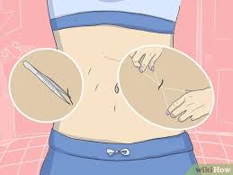 Also you may need fat grafting to correct the indentation creating by the belly button attachment to the abdominal wall. How To Remove Stomach Hair 8 Steps With Pictures Wikihow