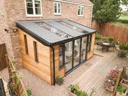 If you're looking for a small conservatory then the simple rectangular design of lean to conservatories makes them ideal for bungalows and properties with small gardens. Indoor Garden Room In 2021 Garden Room Extensions House Extension Plans House Extension Design