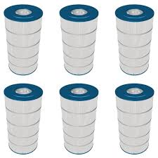 Pentair 160301 clean & clear plus fiberglass reinforced polypropylene tank cartridge pool filter, 420 square feet, 150 gpm (residential). Hayward 100 Sq Ft 9 In Dia Replacement Pool Filter Cartridge 6 Pack 6 X Ccx1000re The Home Depot