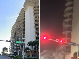 A miami condo building partially collapsed overnight, destroying a majority of the units and leaving many feared dead. 7 Xc4xksucknjm
