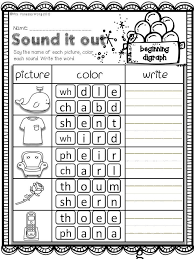 Download Free Printables At Preview Sound It Out Beginning Digraph Winter Math And Literacy No Prep Prin First Grade Worksheets Blends Worksheets Winter Math