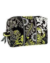 .fuschia pattern flowers brown easter floral colored paisley coco moss circles candy floral blue violet paisley black white grey blue bandana butterfly wingsout of stock teal grey plants retro paisley red retro flowers[out see the seller's listing for full details. Vera Bradley Floral Large Cosmetic Bag Black Grey White And Lime Green Large Cosmetic Bag Vera Bradley Bags