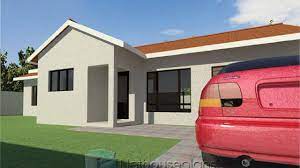 This makes it an ideal design for someone with limited space to easily achieve the number of rooms they desire. 3 Bedroom House Plan Drawing Small House Designs Nethouseplans