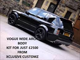 Here We Have Our Range Rover Vogue L322 Transformation To New Era Wide Vogue Xclusive Customz Style Work Done By Xclusive C Range Rover Wide Body Kits Body Kit