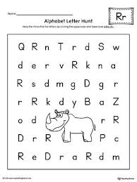 Alphabet Letter Hunt Letter R Worksheet Alphabet Letter Hunt Lettering Alphabet Letter Worksheets For Preschool