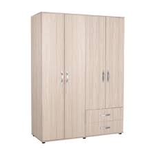 Dal comodissimo armadio 4 ante con cassetti al più semplice armadio a 4 ante. Argonauta Armadio 4 Ante 2 Cassetto 5 Scomparti Olmo Chiaro Cm 137x52xh 187 Eprice