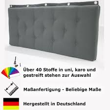 Bettkopfteil Betthaupt Wandkissen Wandpolster Auf Mass Mit Optional Wandknopfe Ebay Bettkopfteil Kissen Kopfteil Bett
