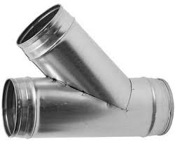 Amazon Com Duct Splitter For Exhaust Fan Dryer Vent Hose 3 Way Duct Hose Connector T Shape T Joint Metal 4 Inch Y Shape 45 Degree Home Improvement