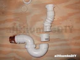 Connectors are assigned a gender, abbreviated m or f. How To Make Your Own P Trap Drain Pipe From Pvc Fittings Allthumbsdiy Com