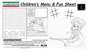 Kansas city 526 harrison st, kansas city, mo 64106 phone: Garozzo S Downtown Menu In Kansas City Missouri Usa