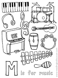 Sometimes it's better to give them a piece of. M Is For Music Activities For Preschoolers Preschool Music Activities Music Crafts Preschool Music Coloring