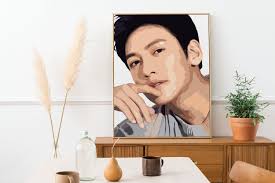Ji Chang Wook Cross Stitch Pattern, Korean Oppa Art, Korean Drama Gift,  Kdrama Fan Merch