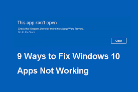 These apps use chrome and web. Full Guide On Windows 10 Apps Not Working 9 Ways