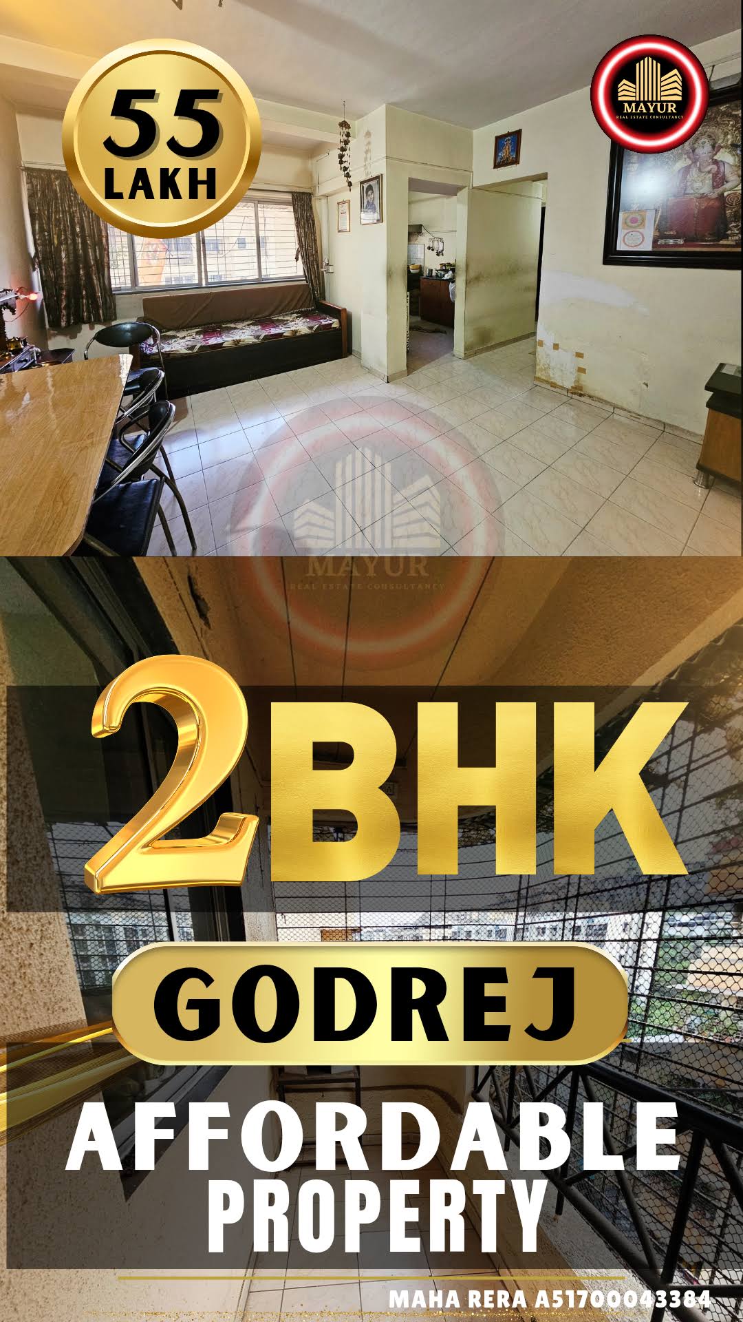 2 bhk 55 Lakh Only product image