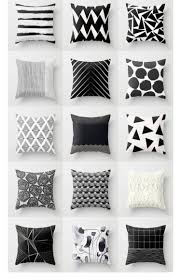 Black And Gray Throw Pillows 5 Simple Tricks Decorative Pillows Gold Apartments Decorative Pillows Purple Beds Decorative Black And White Cushions Geometric Cushions White Cushion Covers