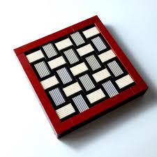 Another Lego Floor Idea Really Like How This One Turned Out Check Out Some More Builds Like This Brickbardflooring Lego A Lego Mosaic Lego Wall Lego House