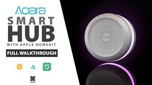 Apple's homekit falls between a software hub and traditional hub; Aqara Smart Hub Affordable Apple Homekit Bridge Xiaomify Youtube
