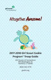 2018 Cookie Program Troop Guide By Girl Scouts Of