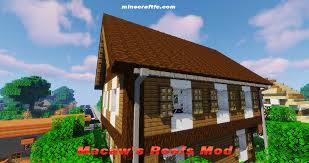 скачать мод на постройку дома в майнкрафте 1 12 2 Macaw S Roofs Mod Trong 2020