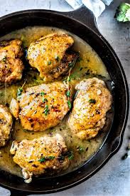 Easy Recipe For Boneless Skinless Chicken Thighs In Cast Iron Skillet Go Straight To The Reci Boneless Skinless Chicken Thighs Beer Chicken Cooking With Beer