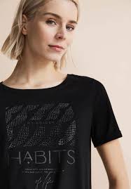 Shirt With Stone Artwork