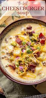 Cheeseburger Soup Recipe Recipe Cheeseburger Soup Cheese Burger Soup Recipes Soup Recipes