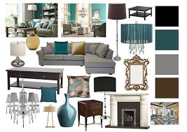 Living Room Mood Boards Done On Photoshop Teal Living Room Decor Brown Living Room Decor Living Room Turquoise
