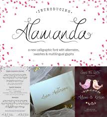 Alamanda Script Font Cgispread Hand Lettering Fonts Free Font