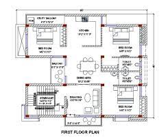 50x40 Feet Architecture House Plan