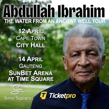Local jazz icon Abdullah Ibrahim performs