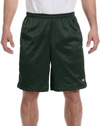 Champion 81622 Mens Mesh Short With Pockets Size Chart