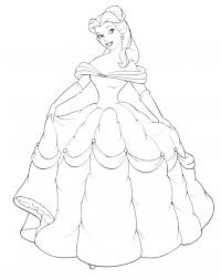 Princess belle coloring pages are a fun way for kids of all ages to develop creativity, focus, motor skills and color recognition. Get This Princess Belle Girls Coloring Pages To Print Online 25370