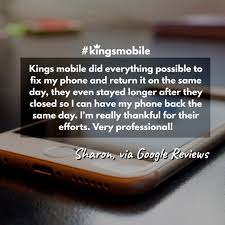 Before sharing sensitive information, make sure you're on a federal government site. Kings Mobile Smart Phone Repair Posts Facebook