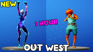 Get that dirt off your shoulder. Fortnite Out West Emote 1 Hour Youtube