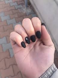 Black matte nails this matte black and chrome nail design is. 50 Amazing Black Nail Designs You Are Sure To Love