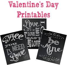 Home » seasons + holidays » valentine's day » valentine chalkboard free printable and if you want to make your own chalkboard art, you have two options!! Valentine S Day Chalkboard Printables The Diy Village