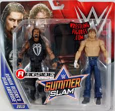 Mattel wwe elite action figures. Roman Reigns Dean Ambrose Wwe Battle Packs Summerslam 2016 Wwe Toy Wrestling Action Figures By Mattel