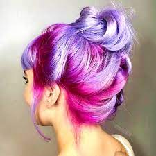 16 Best Crazy Hair Color Ideas To Look Fabulous All Day Fash Hair Color Pastel Lavender Hair Purple Ombre Hair