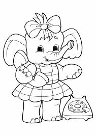Hence young kids are often fond of these giant animals. Free Easy To Print Elephant Coloring Pages Tulamama