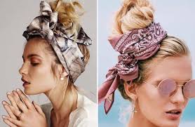 Start with hair pulled back into a low ponytail. 25 Incredible Ways To Style Your Hair With A Scarf