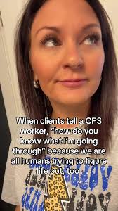 Most of the social workers you meet have gone through the same things ...