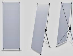 Harga roll up banner/ atau standing banner ukuran tinggi 160cmx lebar 60cm ukuran tinggi 200cmx lebar 80/85cm ukuran tinggi 200cmx lebar 120cm ukuran tinggi 200cmx lebar 150cm Ukuran X Banner Dan Material Yang Paling Sering Digunakan