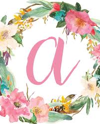 Free printable complete alphabet and number cottage banner/bunting. Free Initial Nursery Printable The Best Ideas For Kids