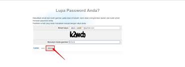 Lupa password bisa bapak/ibu antisipasi dengan memilih pilihan lupa kata sandi (bagian yang dilingkari warna biru). Reset Password Login Admin Operator Lembaga Panduan Sim Pkb Diklat K13 P4tk