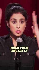 Hold your skulls in because your brains are gonna f*cking explode. Happy  Birthday to Speck of Dust. #sarahsilverman #standup #standupcomedy #comedy  #funfact #didyouknowthat