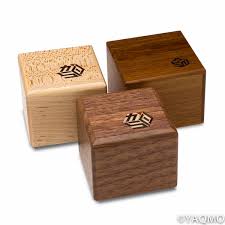 Medium boxes are 4 sun, and a standard size is 5 sun. Japanese Karakuri Puzzle Box Small Trick Boxes