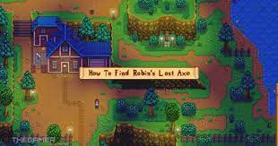 How To Find Robin's Lost Axe In Stardew Valley