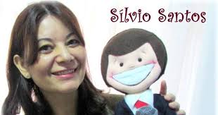 Fofurebas By Jackie: Boneco Sílvio Santos (Ana Clara)