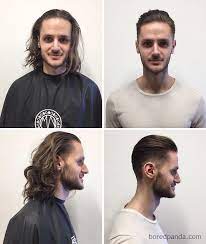 This cut shows that although long hair is great, a pixie can really accent your facial features perfectly. 134 Incredible Photos Before And After A Haircut Prove A Good Barber Is Like A Plastic Surgeon Bored Panda