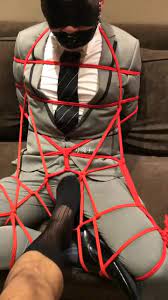 Tied up man in s: suit bondage 3 - ThisVid.com